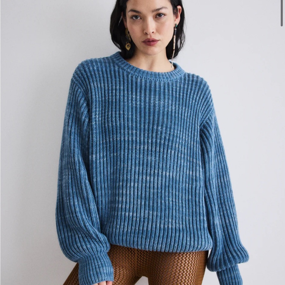ISO MISHA AND PUFF fisherman sweater